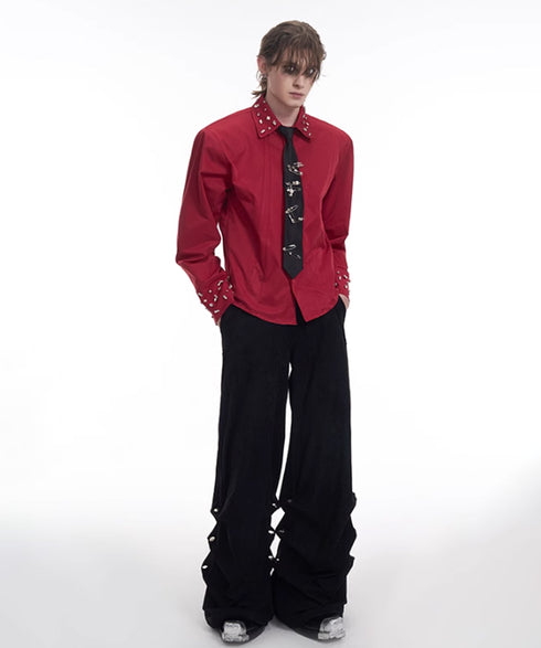 Pearl Pin Lazy Tie